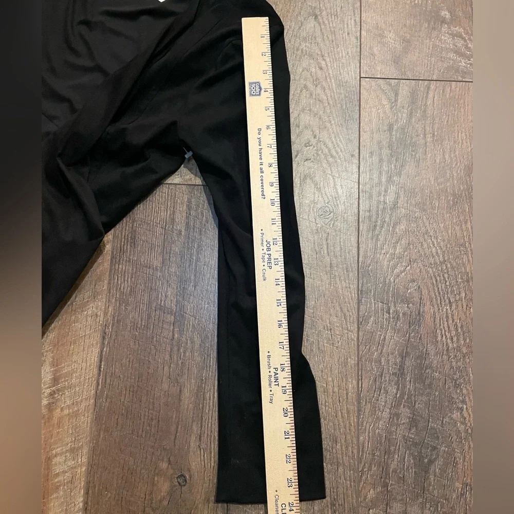 Hutch Black Waterfall Jacket L NWT Faux Suede Open Front Blazer Evening Holiday - Picture 8 of 9